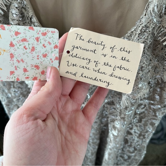 NWT Free People lace bodycon dress - Picture 8 of 8